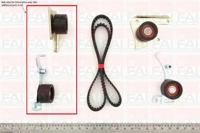 FAI AUTOPARTS tbk39 -  Комплект ремня ГРМ